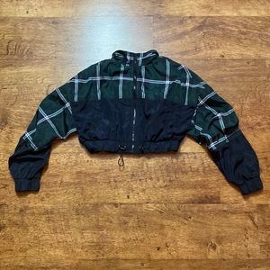 Forever 21 Crop Wind Breaker Jacket(EUC)